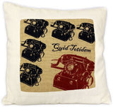 Cushion Cover - Eat Drink Be Merry jute-cotton-cushion-covers