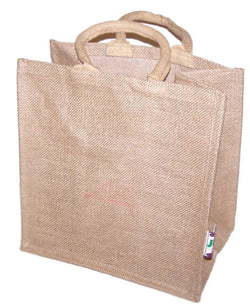 Simple Jute Bag - All Natural - 30cm x 30cm  simple-jute-bags