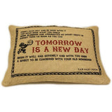 Jute Cushion Cover - Take Rest jute-cushion-covers-with-quotes