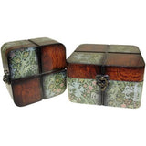 Set of 2 Boxes - Small Victorian keepsake-boxes