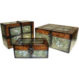 Set of 2 Boxes - Small Victorian keepsake-boxes
