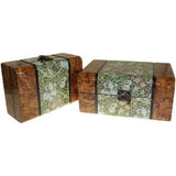 Set of 2 Boxes - Small Victorian keepsake-boxes