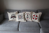 Nautical Cushion Covers - Smooth Sailing  nautical-cushion-covers