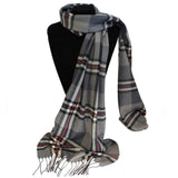 Men in Tartan Scarf - Mr Trendy father-s-day ,men-in-tartan-scarves