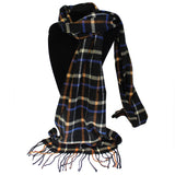 Men in Tartan Scarf - Mr Trendy father-s-day ,men-in-tartan-scarves