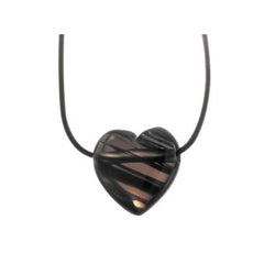 Midnight Lace Obsidian - 30mm Heart Pendant midnight-obsidian-lace-jewellery