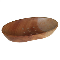 Classic Mahogany Soap Dish - Oval mahagony-soap-dishes