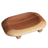 Classic Mahogany Soap Dish - Oval mahagony-soap-dishes