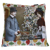 Art Cushion Cover - Innocent Mirth - Retro Christmas christmas ,art-cushion-covers