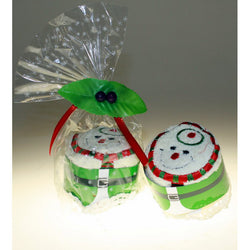 Snowman Face Towel Gift pretty-towel-gifts ,christmas