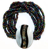 Shell Bracelet - Zebra Stripe shell-fashion-jewellery