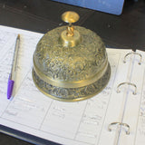 Classic Vintage Desk Bell antique-style-buddha-heads ,reception-bells