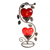 Double Big Heart Romantic Candle Holder candles ,romantic-candle-holders ,valentine-s-day