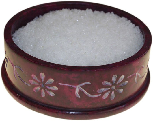 White Lavender Simmering Granules 200g bag (Pale Blue) home-comfort-relaxing-lavender ,simmering-granules-l-z ,simmering-granules-r-z