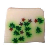 Mini Christmas Trees & Stars Soap - 115g Slice buy-per-slice ,christmas