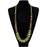 Surfer Vibe Beaded Belt - Lime summer-of-love-jewellery