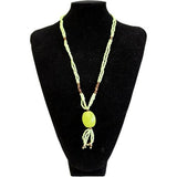 Surfer Vibe Beaded Belt - Lime summer-of-love-jewellery