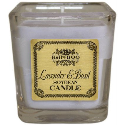 Soyabean Jar Candle - Lavender & Basil home-comfort-relaxing-lavender ,soybean-candles