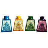 Two Part Oil Buddah Burner - 4 Assorted Colours  oil-burners ,soapstone-buddha-range