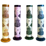 Two Part Oil Buddah Burner - 4 Assorted Colours  oil-burners ,soapstone-buddha-range