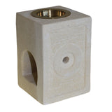 Stone Oil Burner - Stepped Wave sandstone-oil-burners