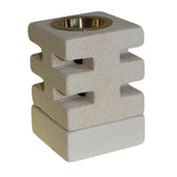 Stone Oil Burner - Stepped Wave sandstone-oil-burners