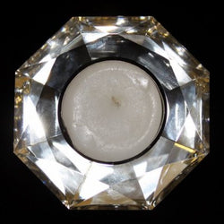 Star Crystal Night Light Holder-Octagon crystal-nightlight-holders