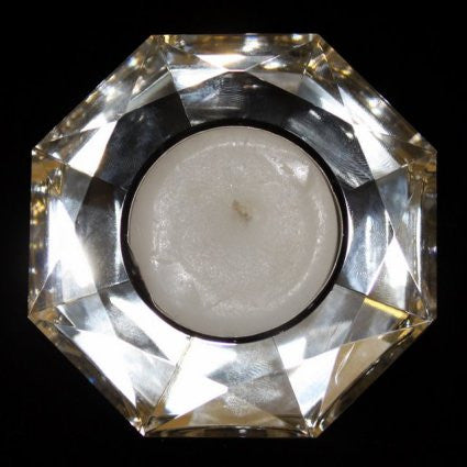 Star Crystal Night Light Holder-Octagon crystal-nightlight-holders