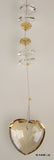 Clear TriCrystal Main Crystal  small-hanging-crystals-with-clusters