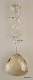 Clear TriCrystal Main Crystal  small-hanging-crystals-with-clusters