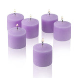 1x pack of 12 Scented Votive Candles - Lavender scented-votive-candles ,halloween