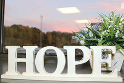 Standing Wooden Words - HOPE - Whitewash standing-wooden-words