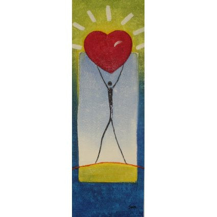 Man with Heart tall-art-paintings ,valentine-s-day