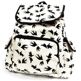 Traveller Backpacks - 2 Pocket Blue Elephant antique-style-buddha-heads ,small-nepali-backpacks ,travelers-backpacks
