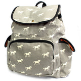 Traveller Backpacks - 2 Pocket Blue Elephant antique-style-buddha-heads ,small-nepali-backpacks ,travelers-backpacks