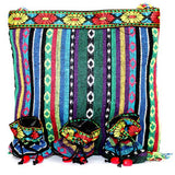 Tibetan Wheel of Life Bag - Blood Red tibetan-bags