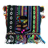 Tibetan Wheel of Life Bag - Blood Red tibetan-bags