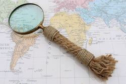 Vintage Magnifying Glasses - Rope Handle father-s-day ,antique-style-buddha-heads ,vintage-magnifying-glasses