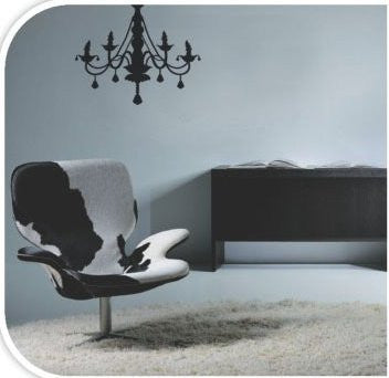 Wall Decor - Black Chandelier artistic-wall-decor ,sales