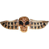 Skull Book Ends (pair) pretty-skulls-punk-wood-items ,halloween