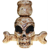 Skull Book Ends (pair) pretty-skulls-punk-wood-items ,halloween
