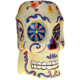 Skull Book Ends (pair) pretty-skulls-punk-wood-items ,halloween