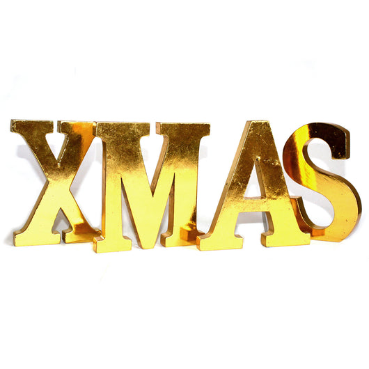 Shabby Chic Letters Gold - XMAS  shabby-chic-xmas-letters